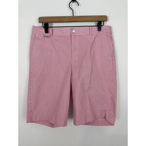 Ralph Lauren Active Pinstripe Bermuda Shorts Size 8